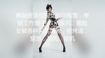 稀缺资源母狗女奴训练营，禅狱工作室-托奴所系列，露脸女被各种另类调教，炭烤逼，窒息，吊乳，炮机