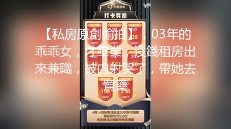 【私房原創偷拍】，03年的乖乖女，才畢業，沒錢租房出來兼職，被內射哭了，帶她去買藥