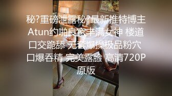 秘?重磅泄露秘?最新推特博主Atun约啪良家丰满女神 楼道口交跪舔 无套爆操极品粉穴 口爆吞精 完美露脸 高清720P原版